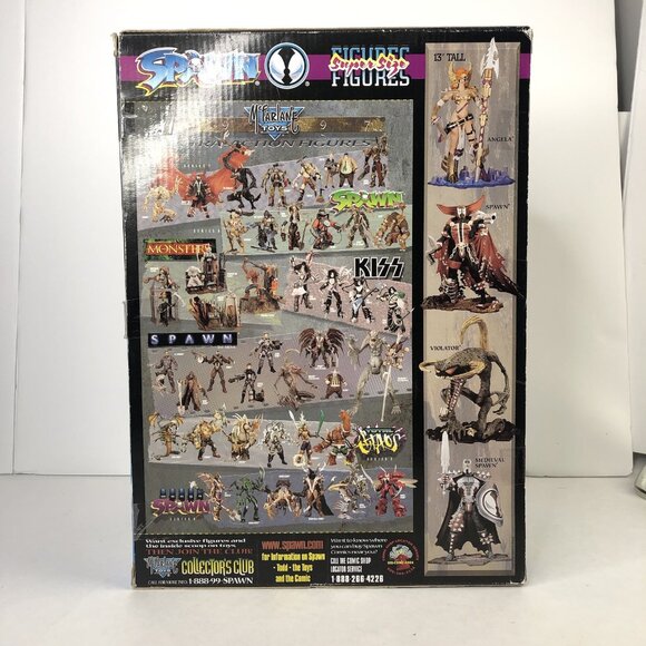 Todd McFarlane's Ultra-Action Figure 12" Super Size MEDIEVAL SPAWN New In Box - Picture 3 of 9